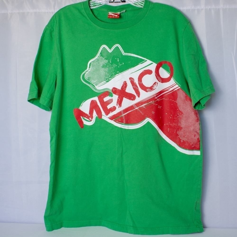 Puma Mexico Soccer Short-Sleeve T-Shirt Large